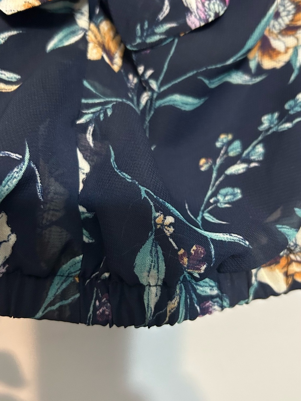 A. Byer 2 Piece Floral Crop Top and Short/Skirt Combo - Picture 6 of 16
